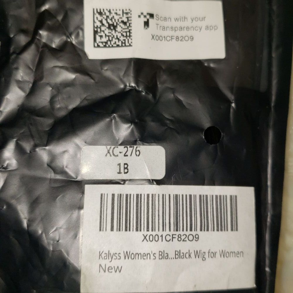 🆕️ Kalyss Yaki Black Short Bob Wig With Bangs Synthetic - Picture 10 of 12